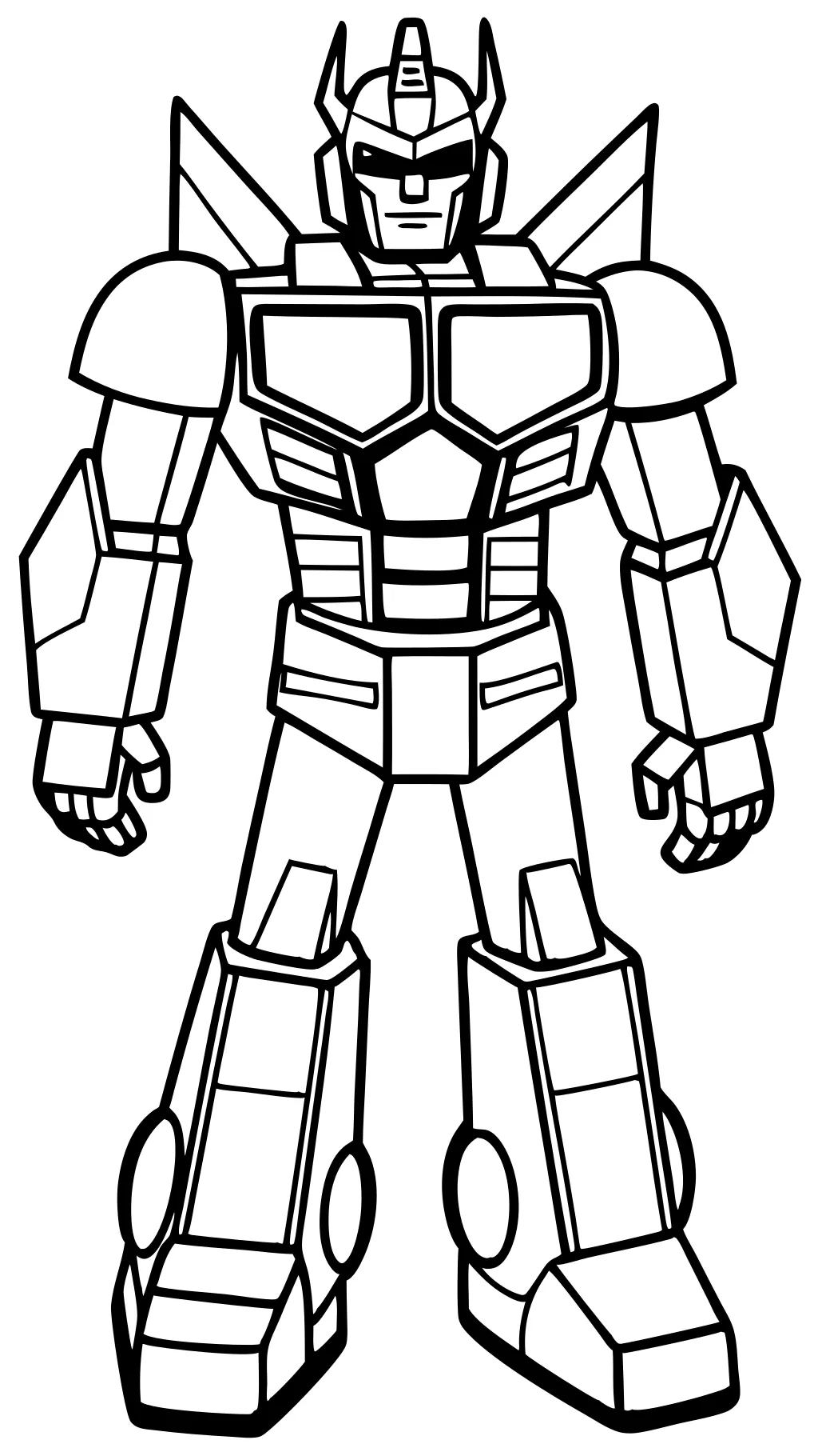 coloriages Optimus Prime